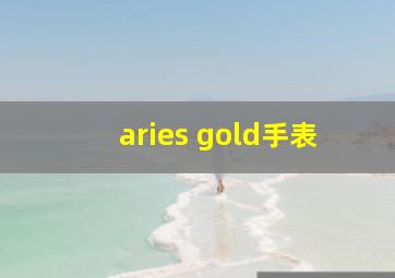 aries gold手表